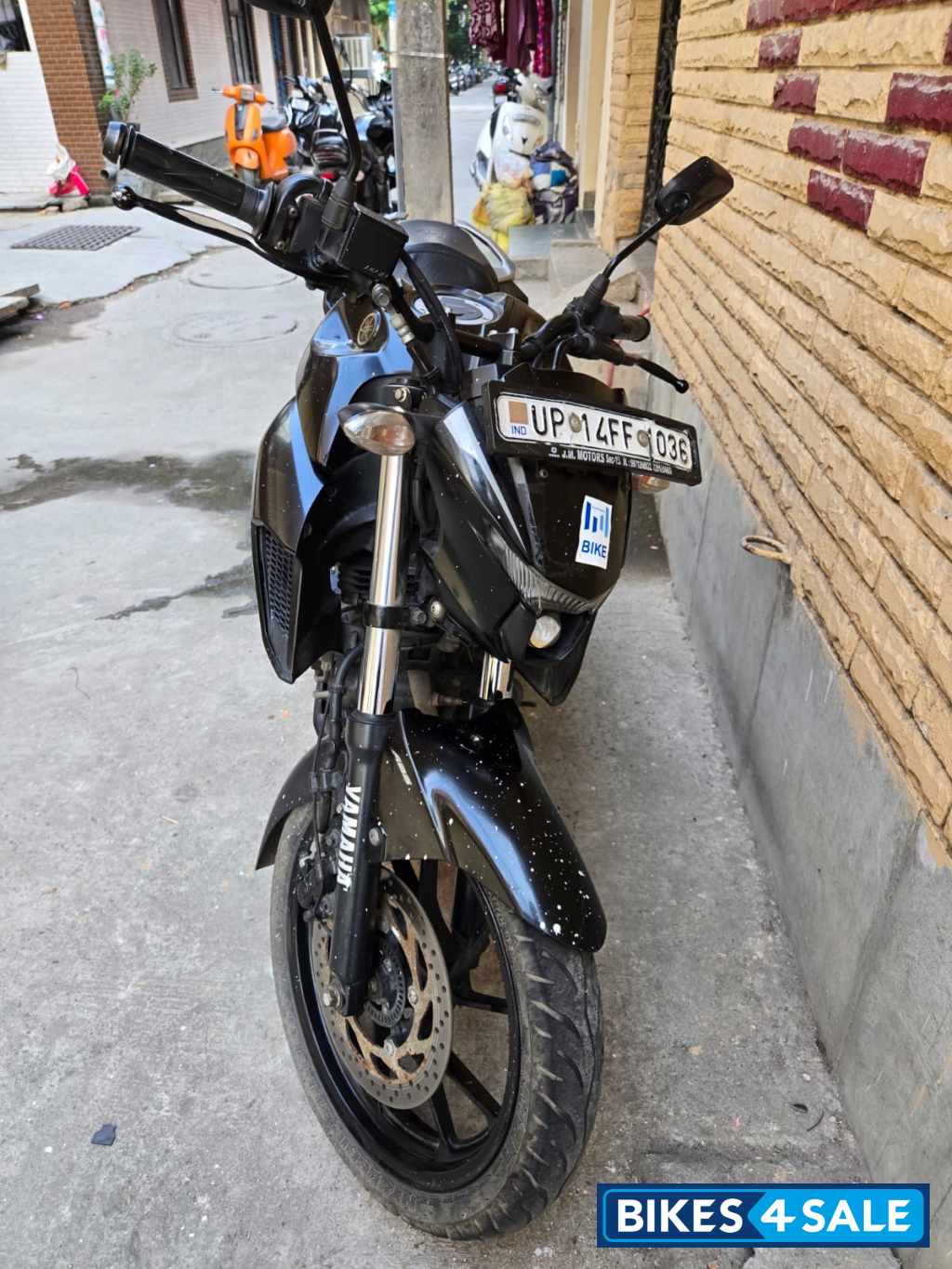 Black Yamaha FZS 25 2022 Black Yamaha FZS 25 2022