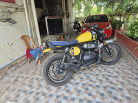 Yellow & White Royal Enfield Bear 650
