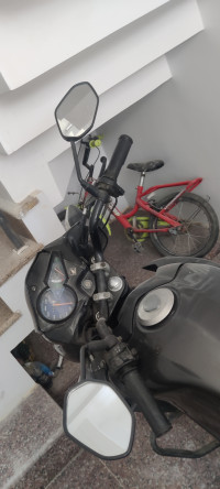 Black Honda CB Twister