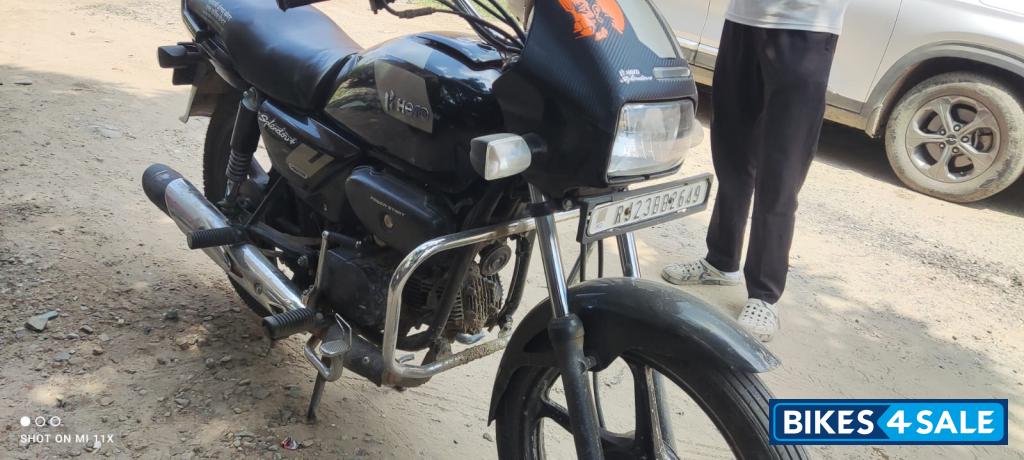 Black Hero Splendor Plus Xtec