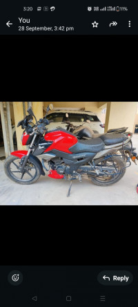 Red TVS Raider Split Seat