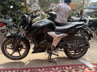 Black TVS Apache RTR 160 4V