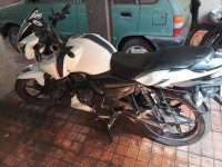 White And Black TVS Apache RTR 160