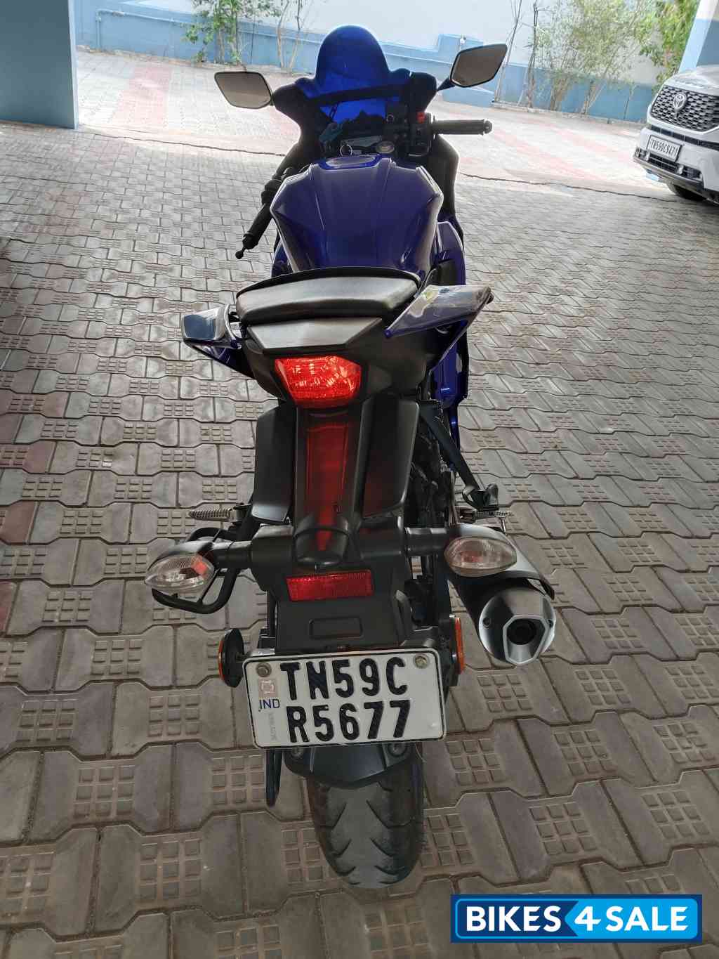 Racing Blue Yamaha R15 V4