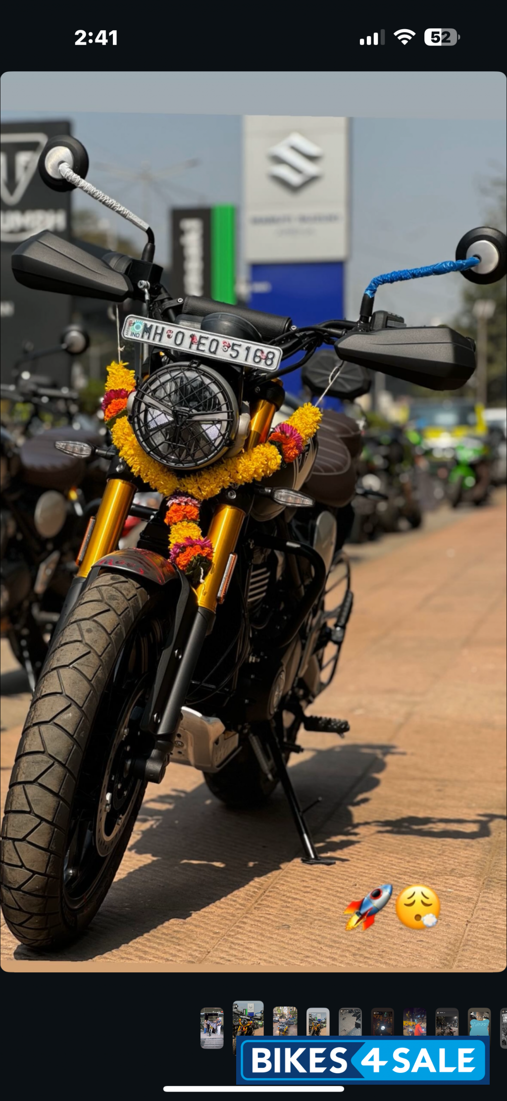 Triumph Scrambler 400 X