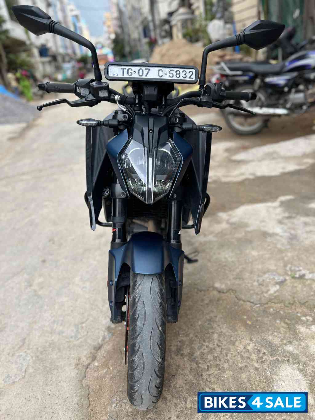 Blue Black KTM Duke 250 2024