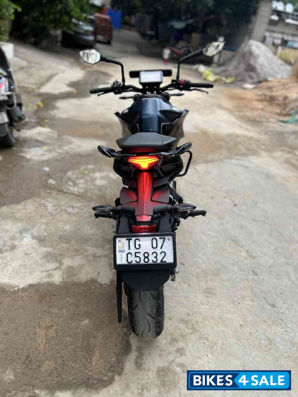 Blue Black KTM Duke 250 2024