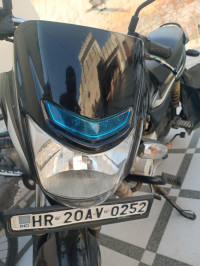 Black Bajaj Platina 100 ES BS6