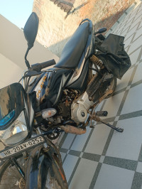 Black Bajaj Platina 100 ES BS6