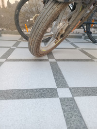 Black Bajaj Platina 100 ES BS6