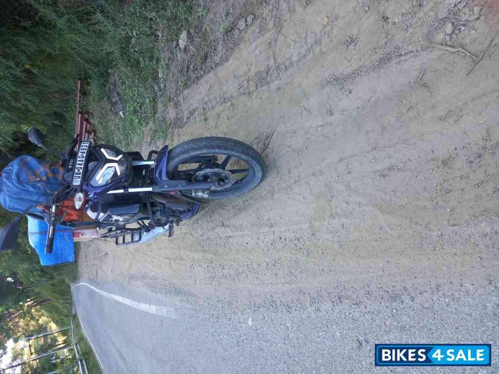 Blue TVS Raider Split Seat