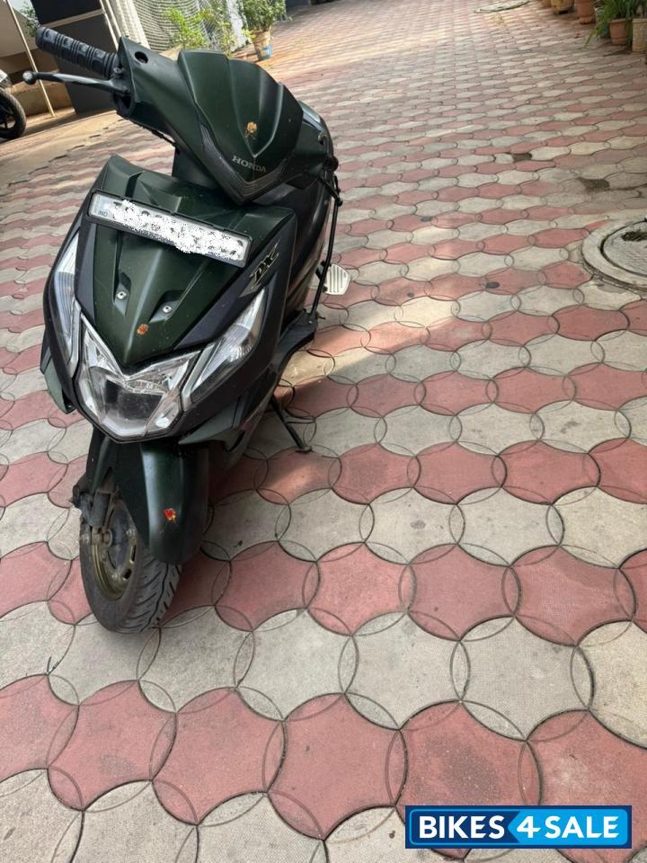 Matte Marshal Green Honda Dio Deluxe Matte Marshal Green Honda Dio Deluxe