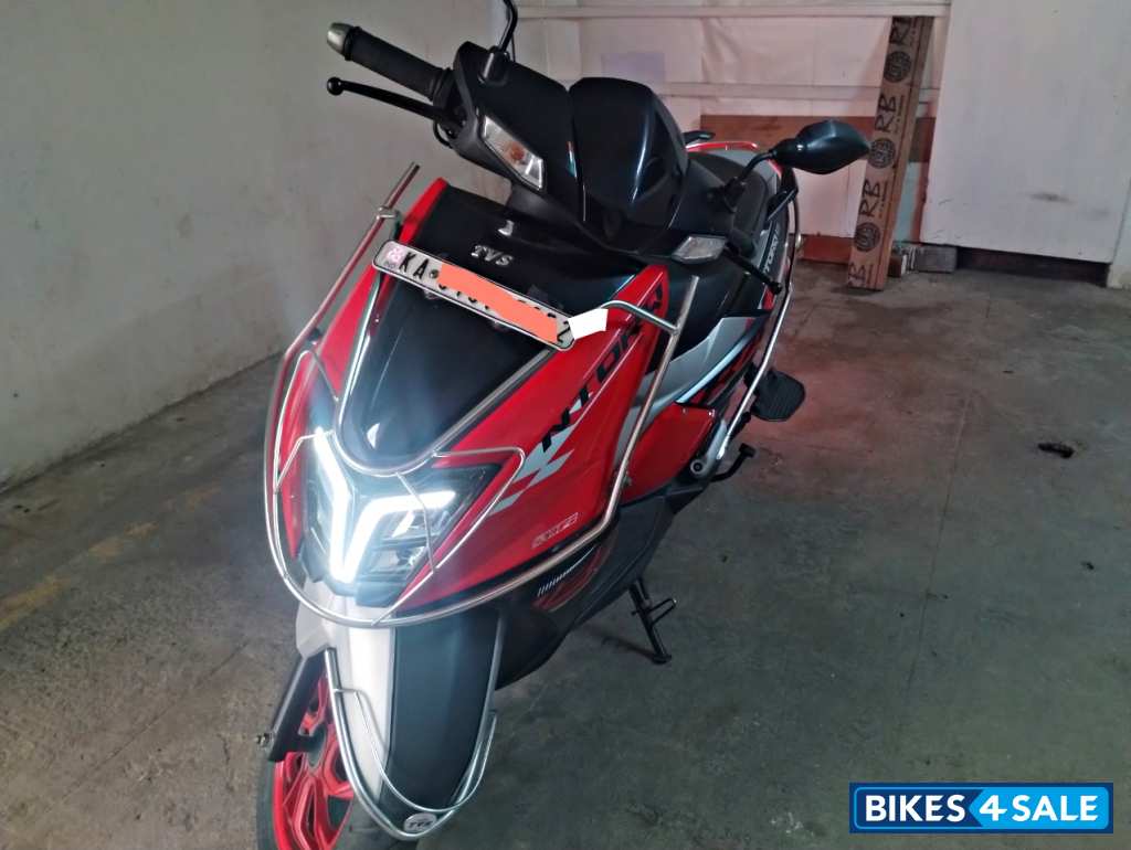Racing Red TVS NTORQ 125 BS6