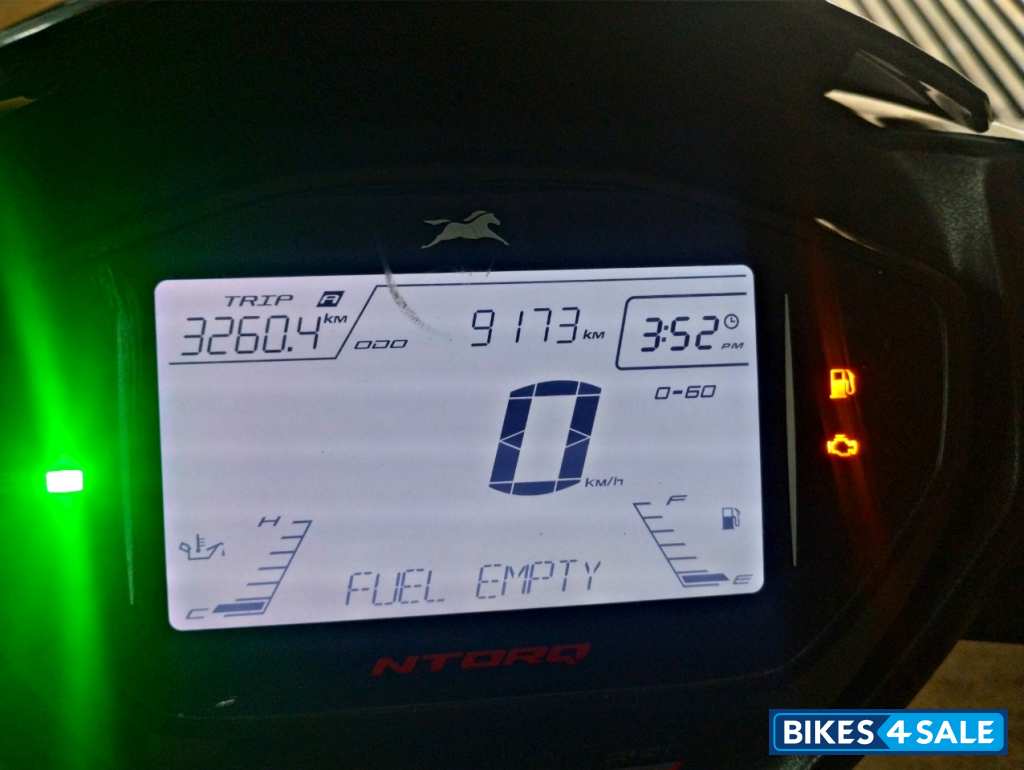 Racing Red TVS NTORQ 125 BS6