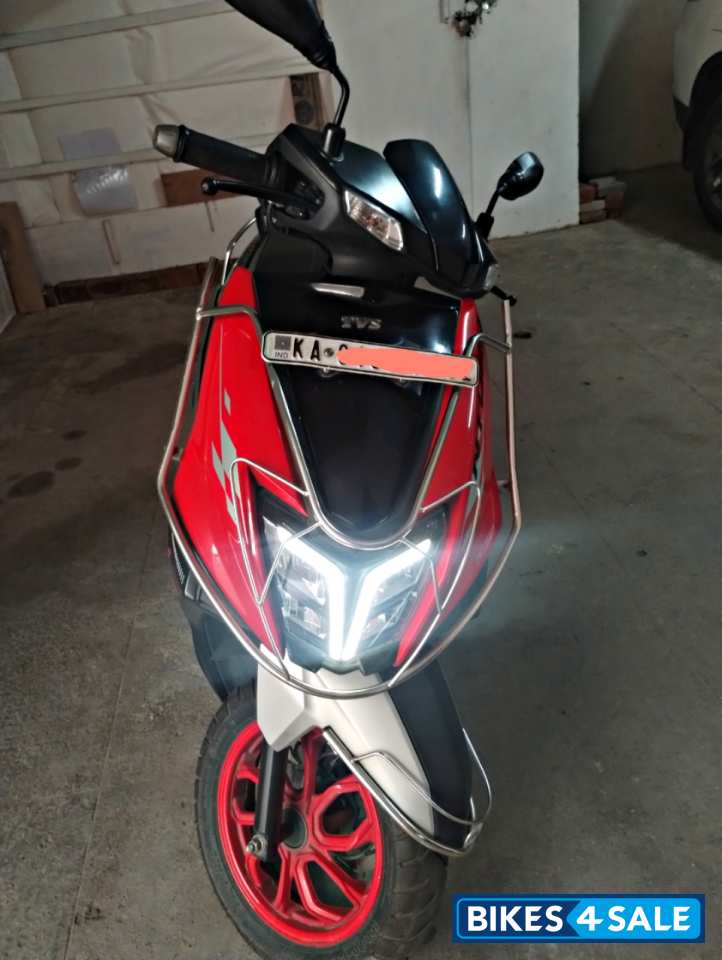 Racing Red TVS NTORQ 125 BS6