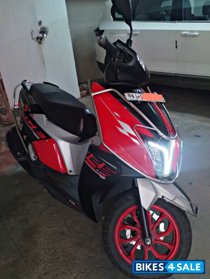 Racing Red TVS NTORQ 125 BS6