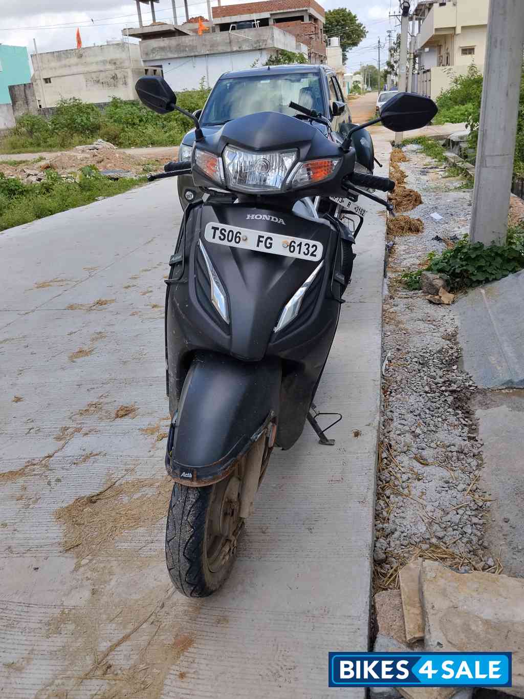 Grey Honda Activa 6G Dlx
