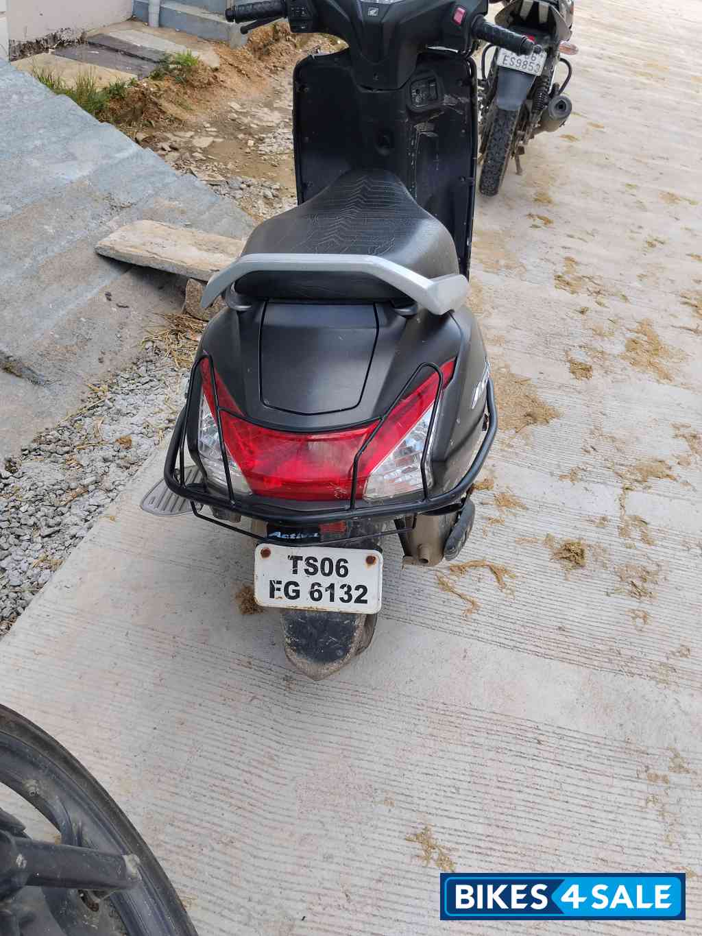 Grey Honda Activa 6G Dlx