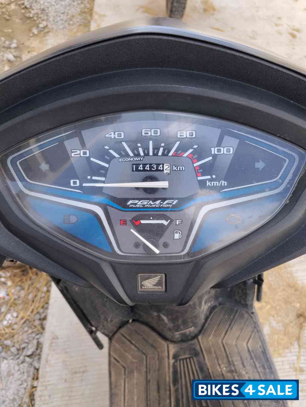 Grey Honda Activa 6G Dlx