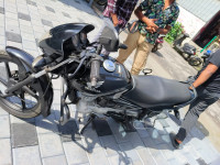 Black Honda Shine 125