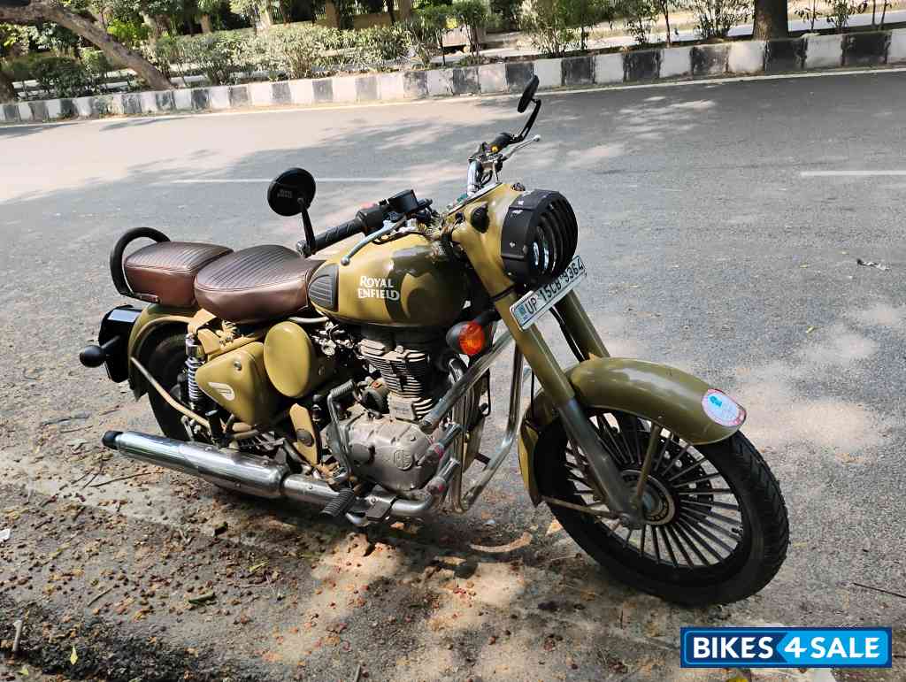 Khaki Royal Enfield Classic 500