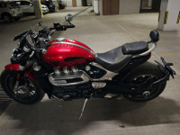 Red Triumph Rocket 3 GT