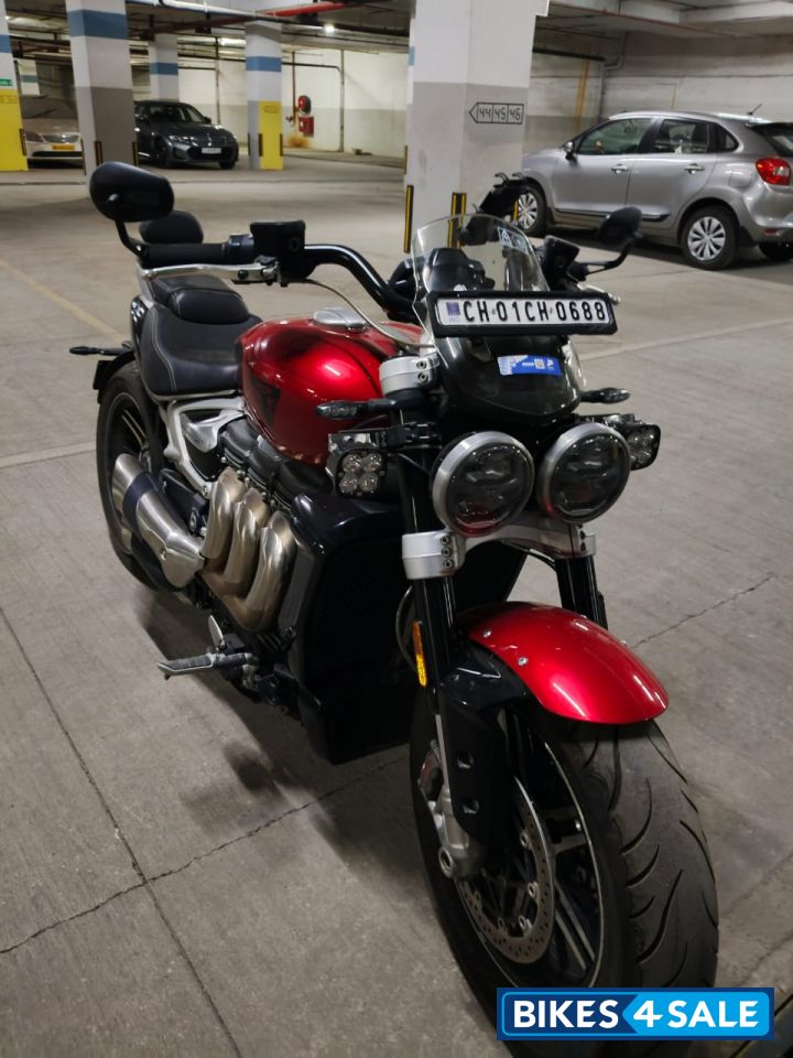 Red Triumph Rocket 3 GT