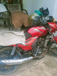 Red TVS Star City Plus