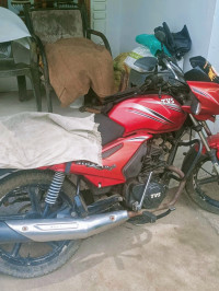 Red TVS Star City Plus