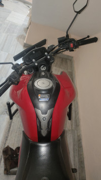 Red Yamaha FZ-S FI V3 BS6