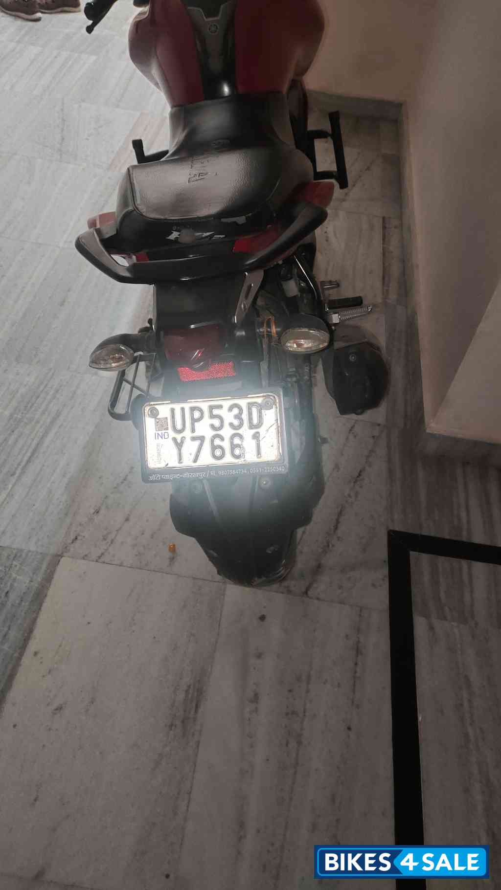 Red Yamaha FZ-S FI V3 BS6