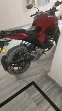 Red Yamaha FZ-S FI V3 BS6