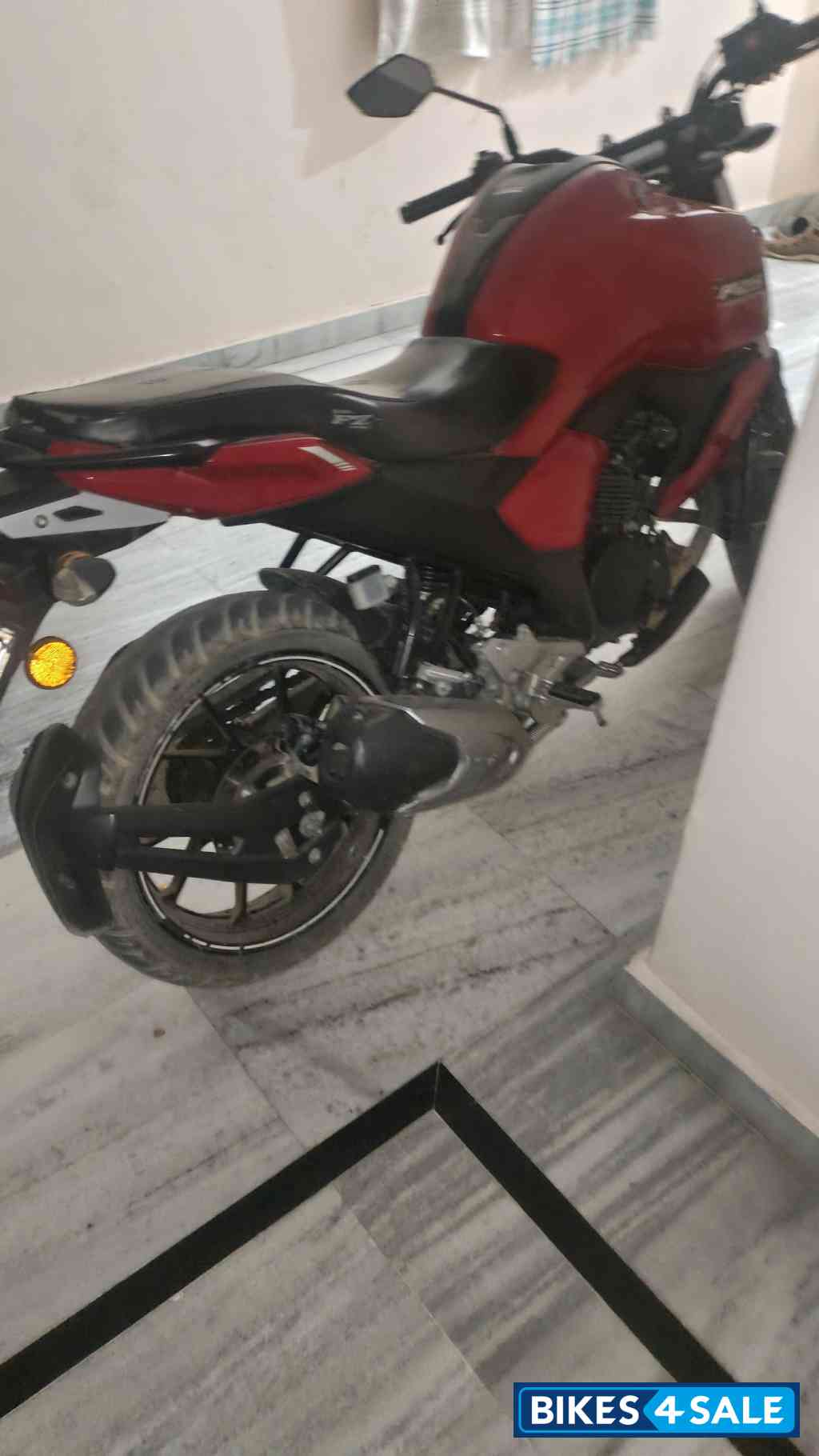 Red Yamaha FZ-S FI V3 BS6