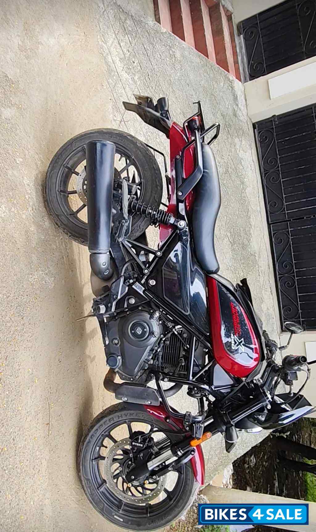 Thick Red Harley Davidson X 440
