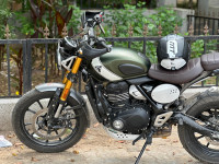 Green Triumph Scrambler 400 X