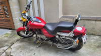 Wine Red Bajaj Avenger 220 DTS-i