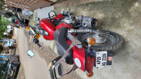 Wine Red Bajaj Avenger 220 DTS-i