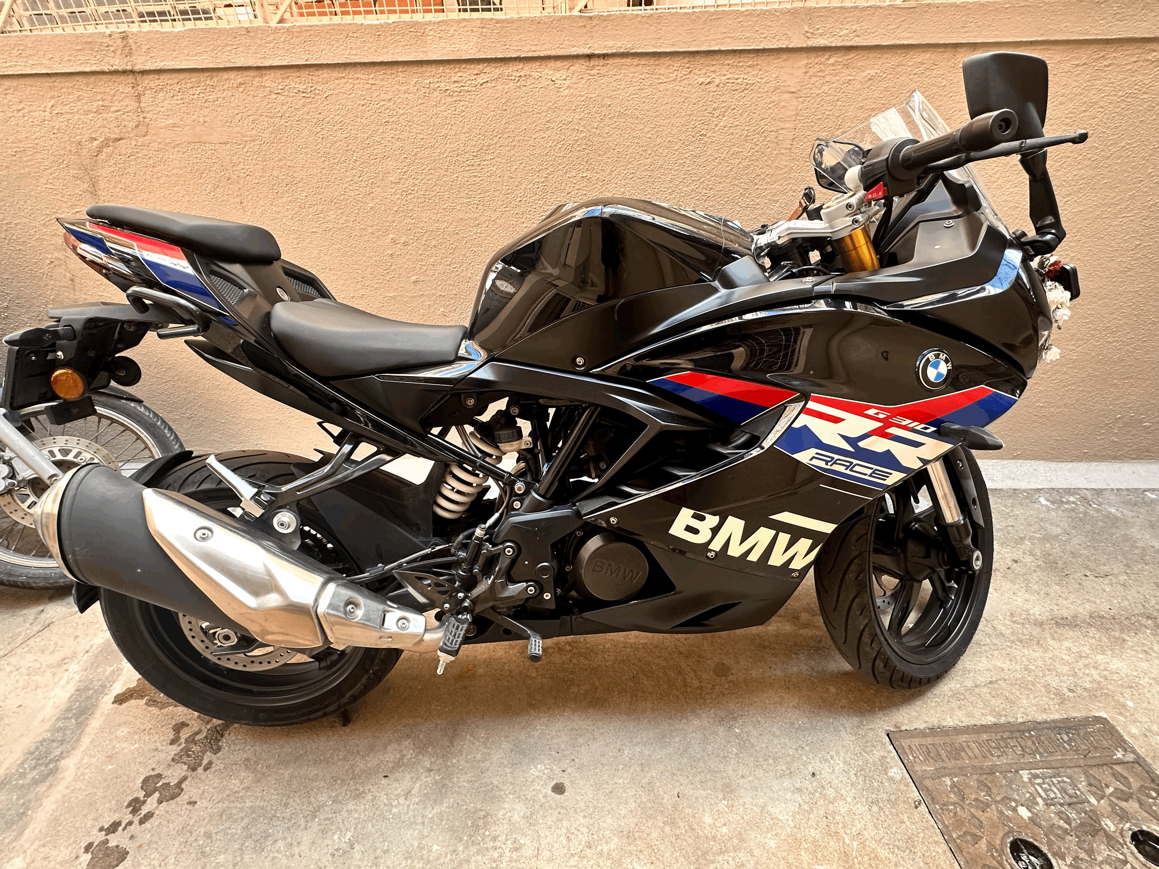 Black BMW G 310 RR