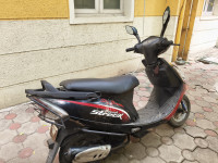 Black Red Dual Tone TVS Scooty Streak