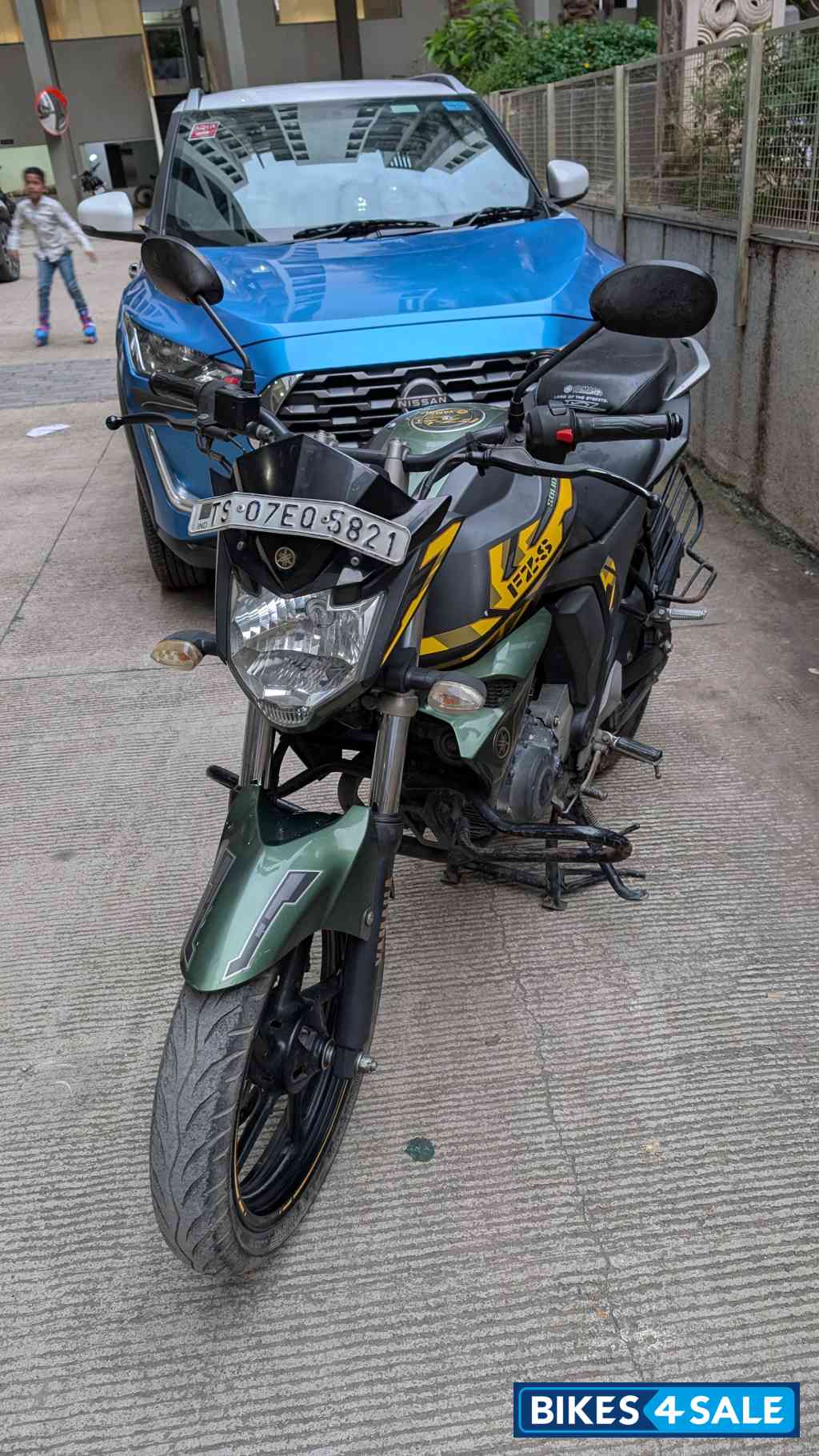 Military Green Yamaha FZ-S FI V2