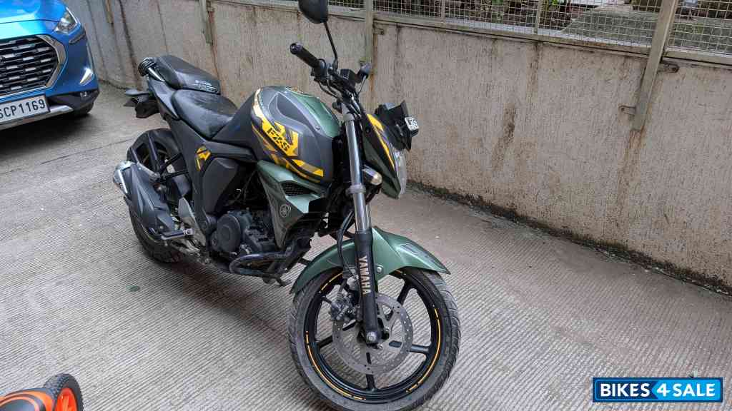 Military Green Yamaha FZ-S FI V2