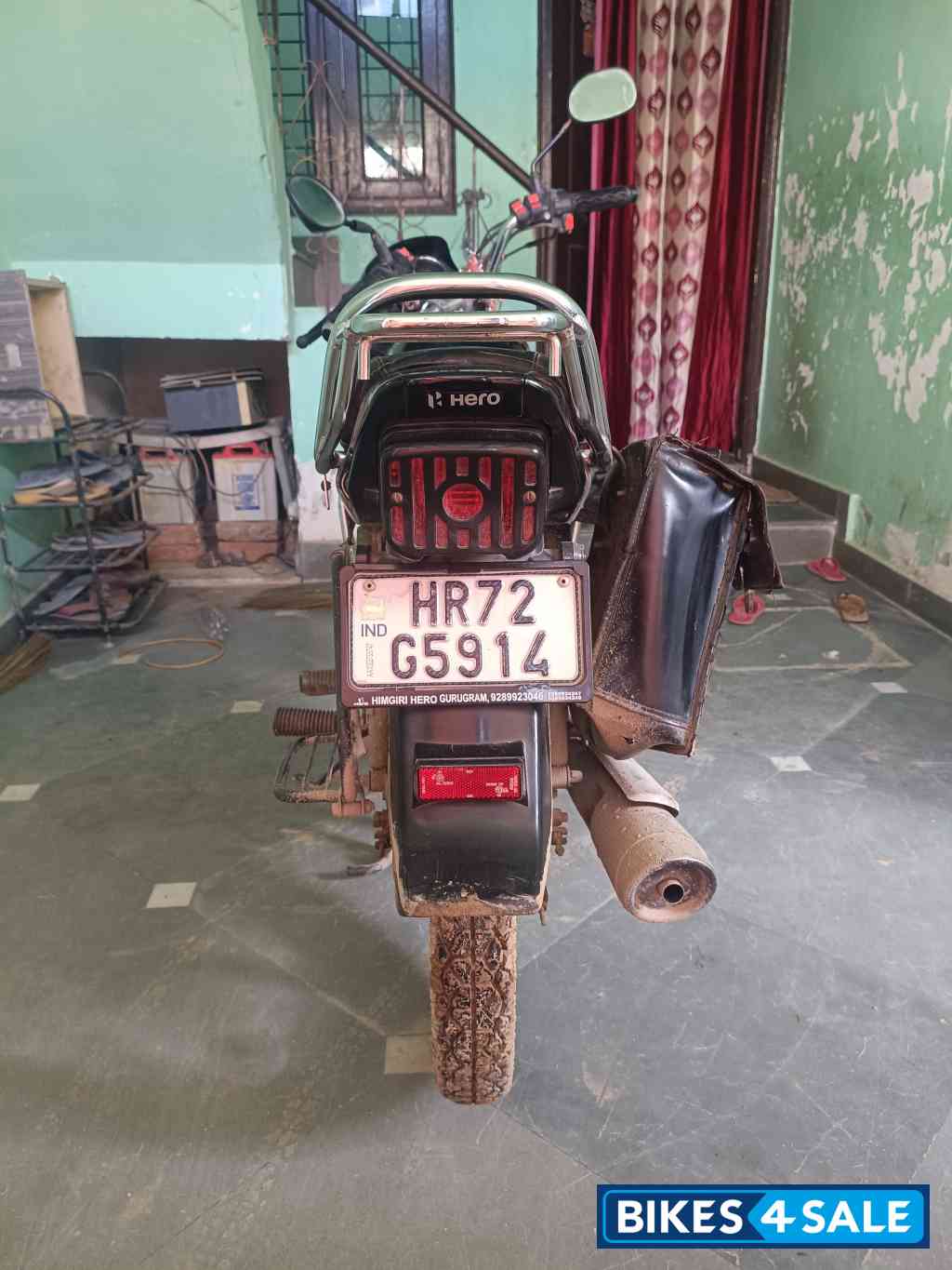 Tornado Grey Hero Splendor Plus Xtec