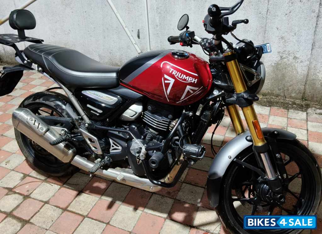 Red And Grey Triumph Speed 400