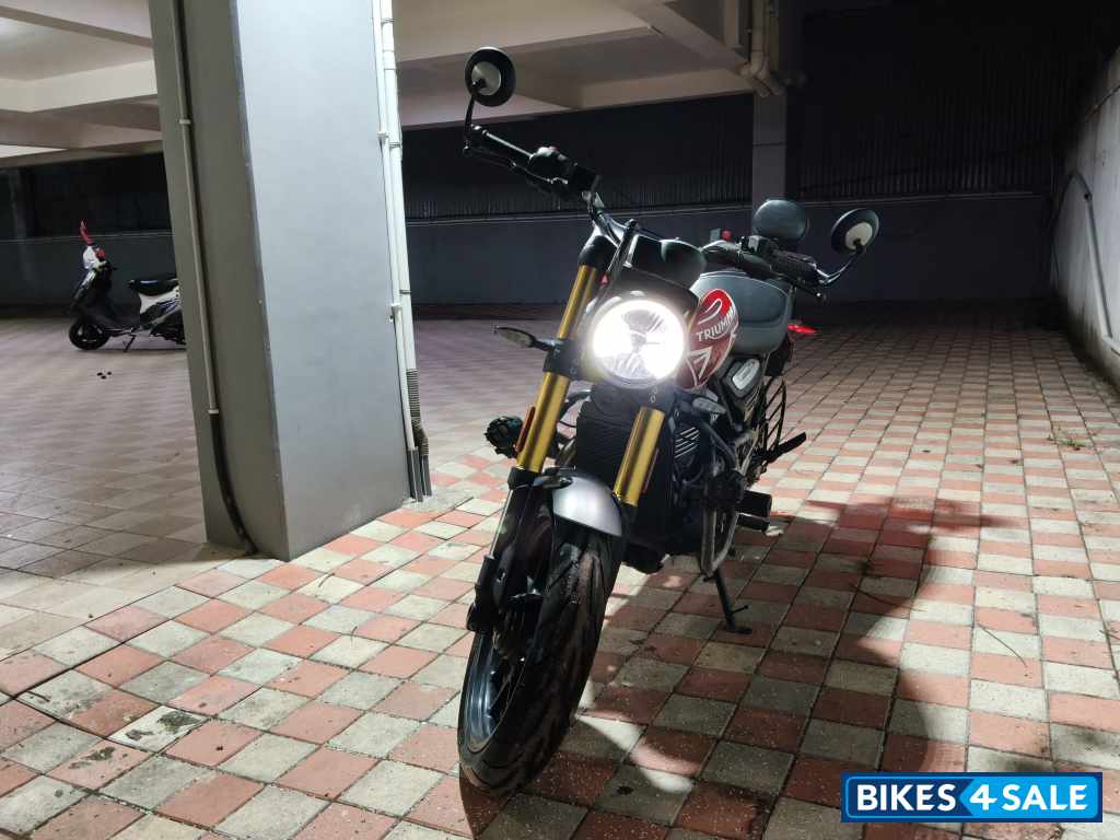 Red And Grey Triumph Speed 400