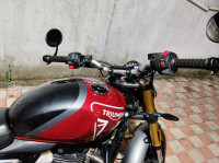 Red And Grey Triumph Speed 400