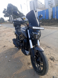 Charcoal Black Bajaj Dominar 400 ABS BS6