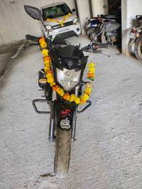 Black Yamaha FZ-S FI V2