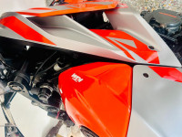 Orange And Silver KTM RC 200