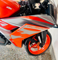 Orange And Silver KTM RC 200