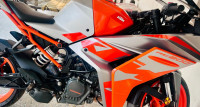 Orange And Silver KTM RC 200
